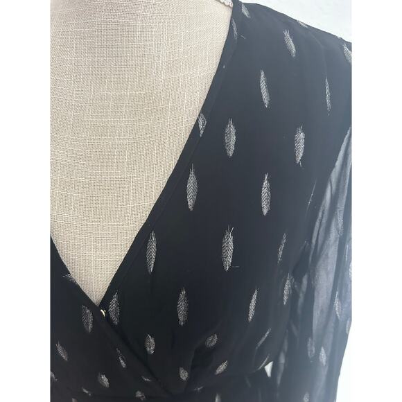 Band of the Free Black and Silver Evette Dress- M - Picture 3 of 8